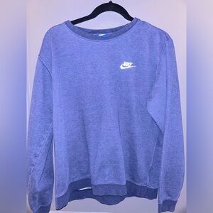 Nike Crewneck Sweatshirt Medium Navy Blue